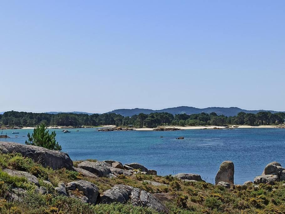 Apto Solpor, Terraza Y Parking Cambados Exteriér fotografie